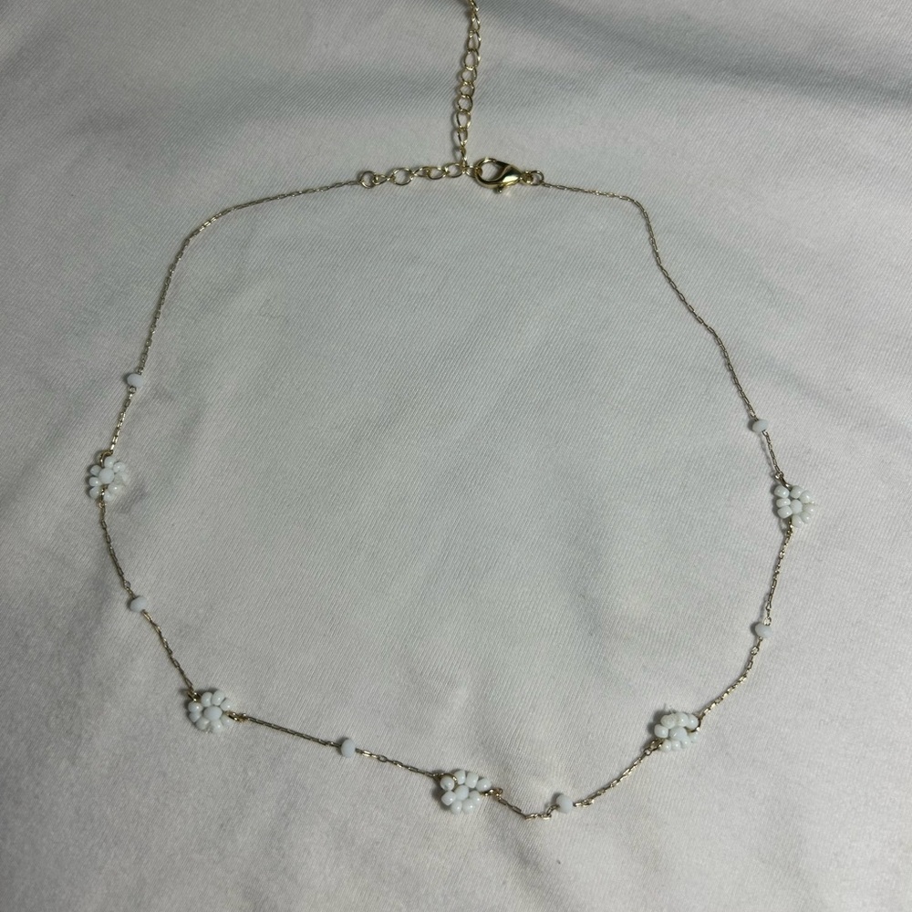 Gold daisy adjustable choker- Perfect for a Christmas Gift!